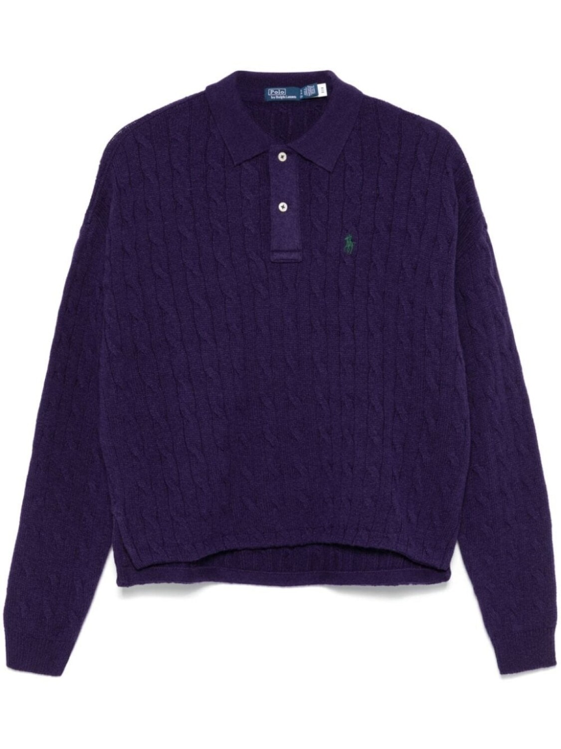 Polo Ralph Lauren свитер фактурной вязки с воротником поло, фиолетовый
Polo Ralph Lauren свитер фактурной вязки с воротником поло, фиолетовый
