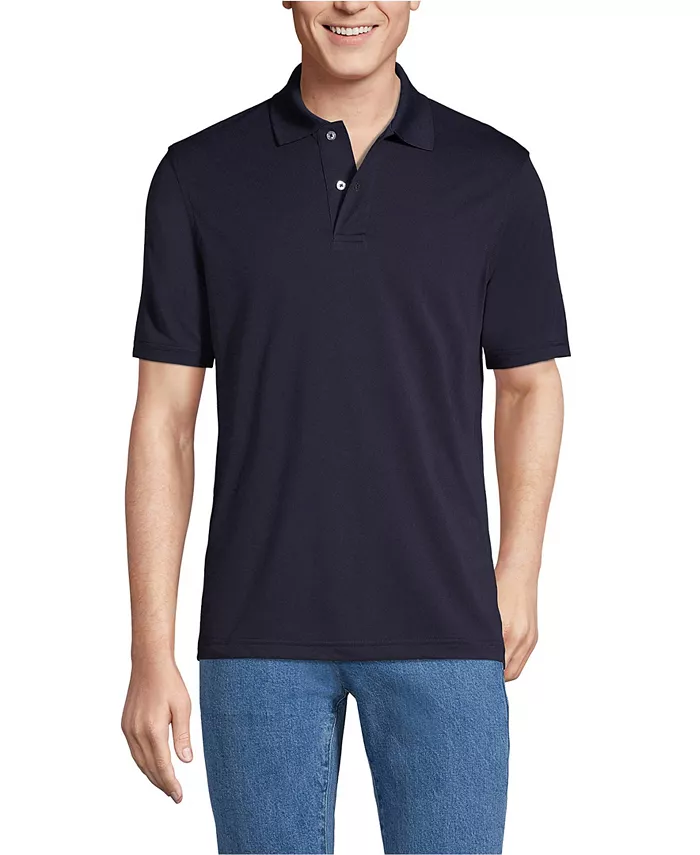 Мужская короткая поло из полиэстера Lands' End, синий
Мужская короткая поло из полиэстера Lands' End, синий