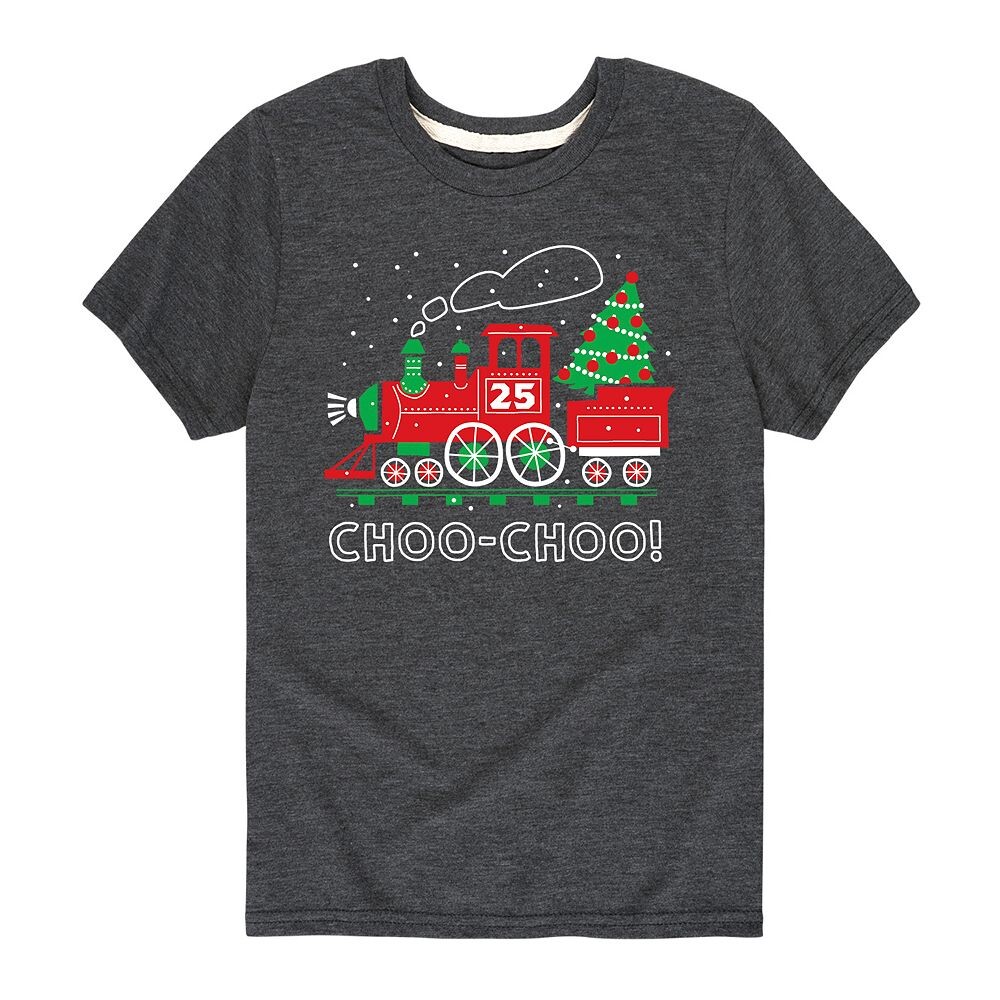 Футболка Choo Choo с рисунком рождественского поезда для мальчиков 8–20 лет Licensed Character, серый
Футболка Choo Choo с рисунком рождественского поезда для мальчиков 8–20 лет Licensed Character, серый