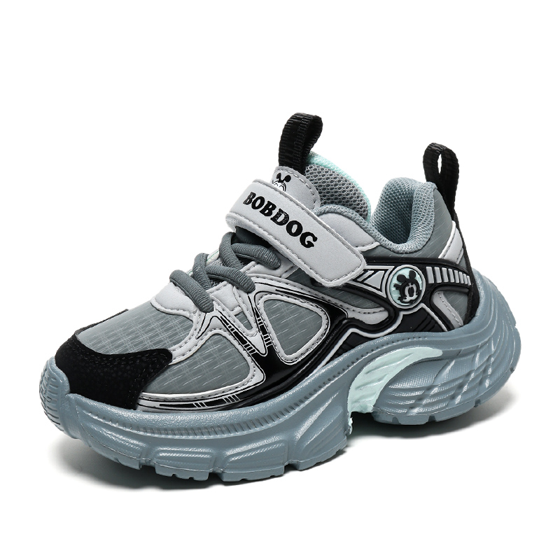 Износостойкие низкие детские кроссовки для бега BOBDOG, серый
Износостойкие низкие детские кроссовки для бега BOBDOG, серый