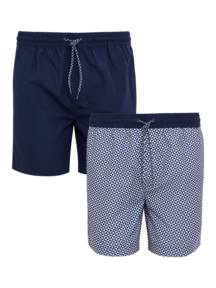 Threadbare Плавки THB Swim Short Kite 2PK, темно-синие
Threadbare Плавки THB Swim Short Kite 2PK, темно-синие