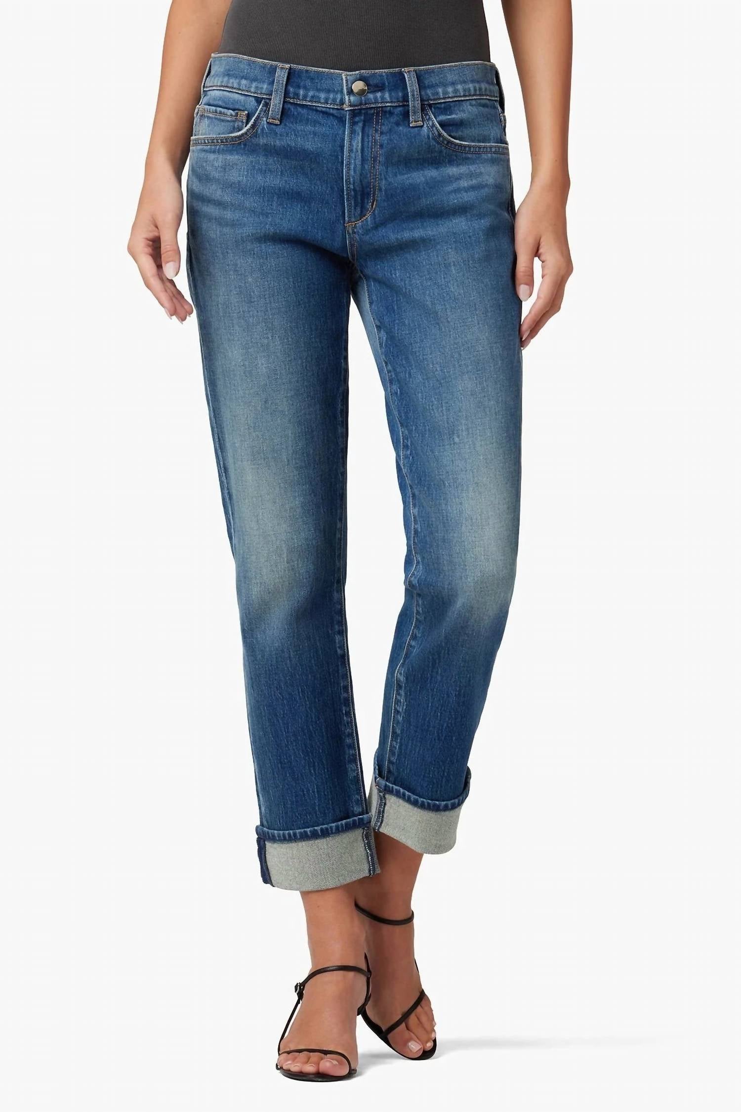 Джинсы Lara Ankle Cuffed Jeans In Burden JOE'S Jeans
Джинсы Lara Ankle Cuffed Jeans In Burden JOE'S Jeans