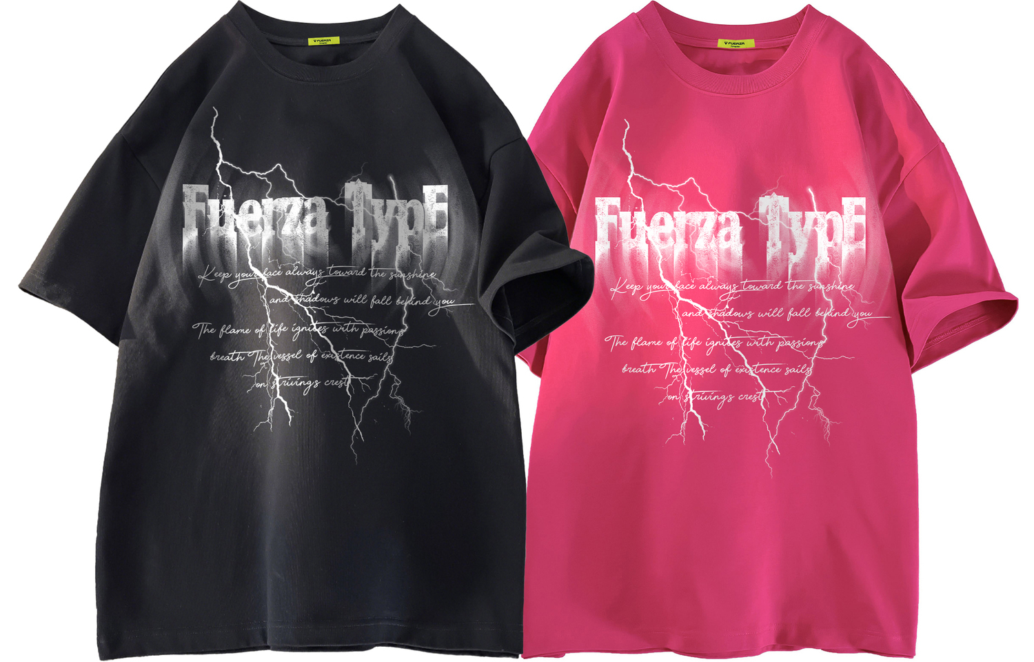 Футболка унисекс FUERZA, розовый
Футболка унисекс FUERZA, розовый