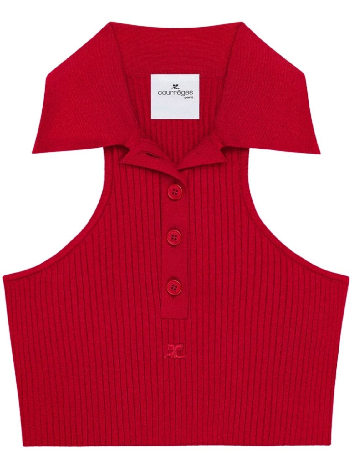 Courrèges топ без рукавов, красный
Courrèges топ без рукавов, красный