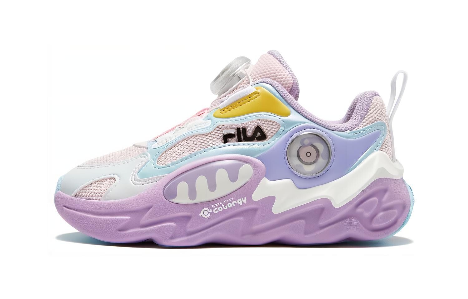 Детские кроссовки FILA PS, Park fog tender powder / hibiscus purple 
Детские кроссовки FILA PS, Park fog tender powder / hibiscus purple