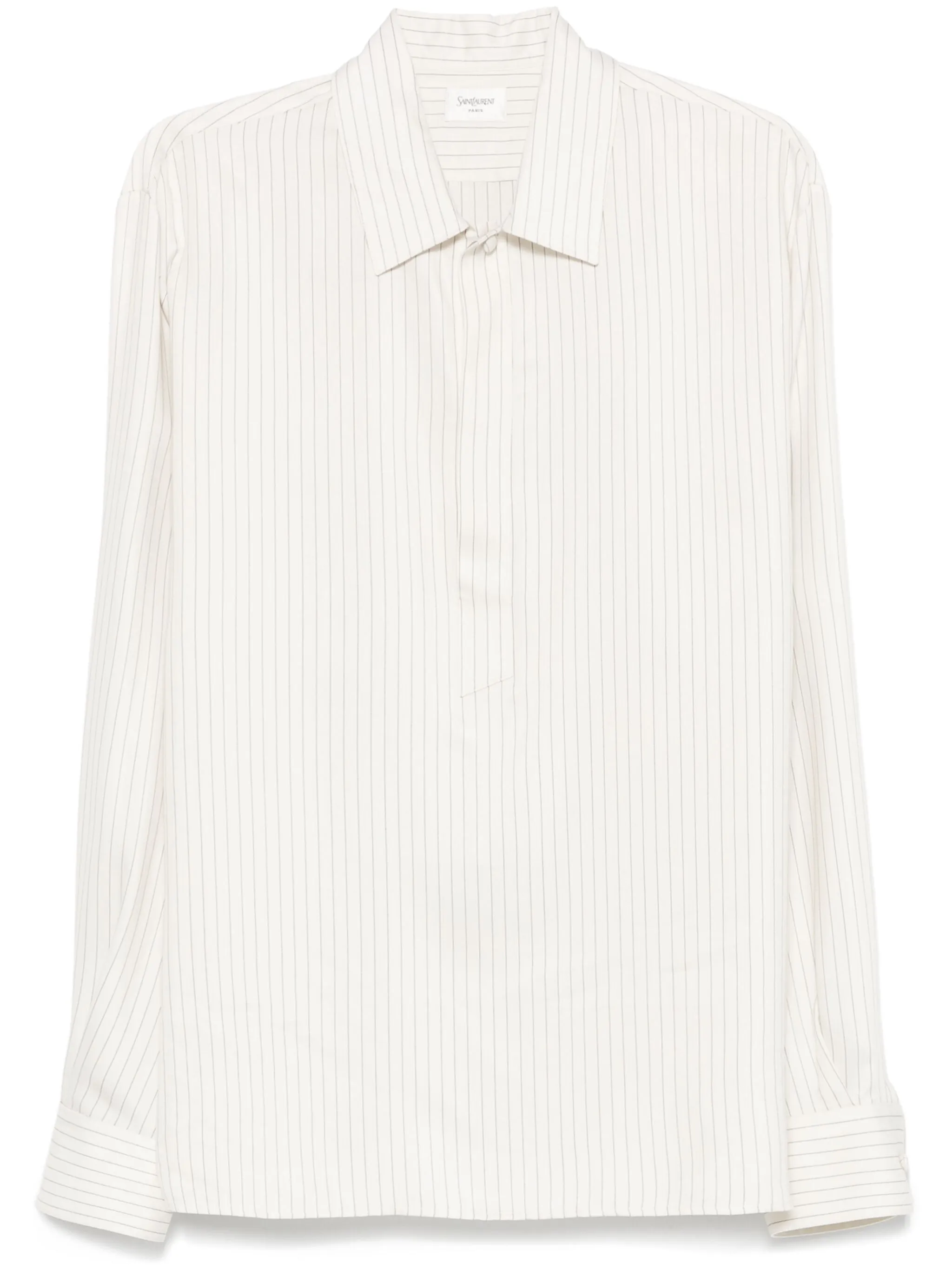 Рубашка в полоску Saint Laurent, бежевый
Рубашка в полоску Saint Laurent, бежевый