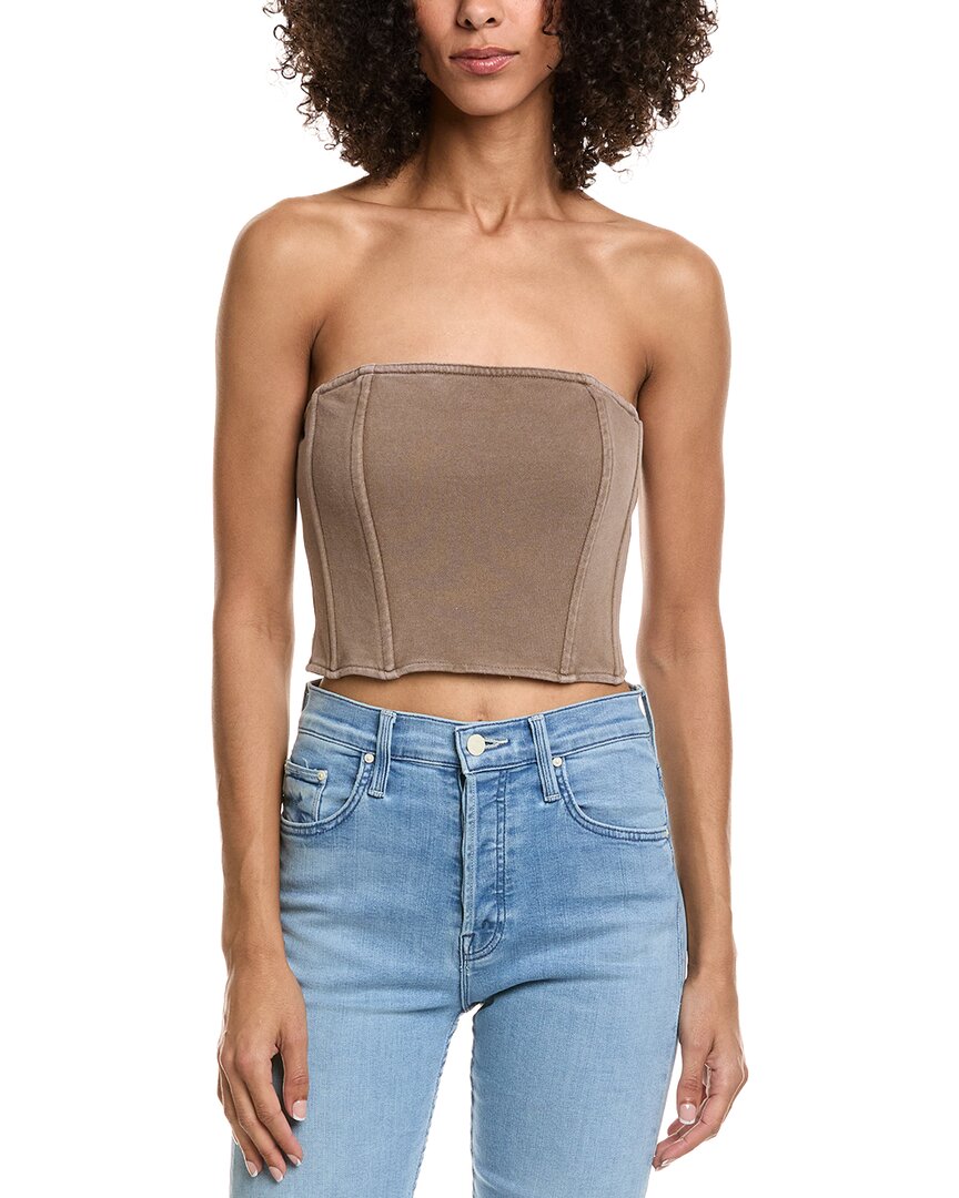 Винтажный корсетный топ из французской махровой ткани, окрашенный в гаванском стиле Vintage Havana, коричневый
Винтажный корсетный топ из французской махровой ткани, окрашенный в гаванском стиле Vintage Havana, коричневый