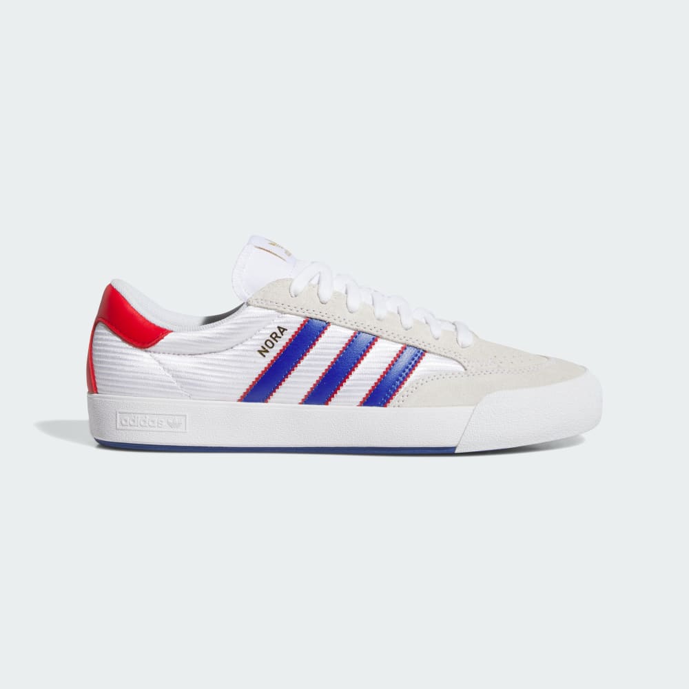 Кроссовки Adidas Nora, цвет Cloud White/Royal Blue/Better Scarlet
Кроссовки Adidas Nora, цвет Cloud White/Royal Blue/Better Scarlet