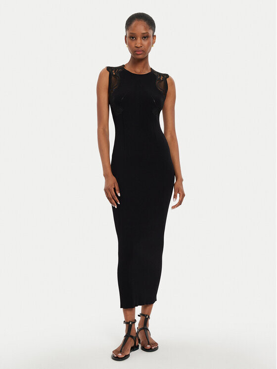Трикотажное платье приталенного кроя Twinset, черный
Трикотажное платье приталенного кроя Twinset, черный