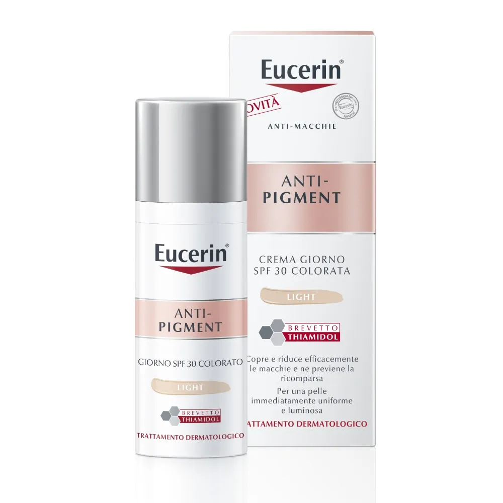 Eucerin Anti-Pigment Day SPF 30 Light 50 мл Тональный дневной крем
Eucerin Anti-Pigment Day SPF 30 Light 50 мл Тональный дневной крем