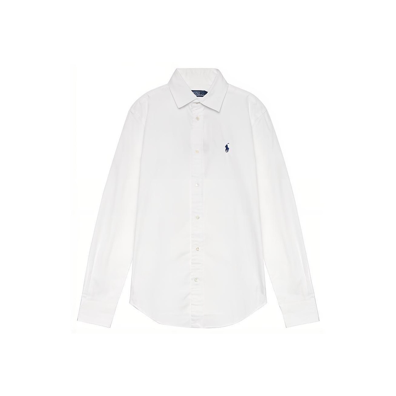 Рубашка с вышитым логотипом и фигурным подолом Polo Ralph Lauren, белый
Рубашка с вышитым логотипом и фигурным подолом Polo Ralph Lauren, белый
