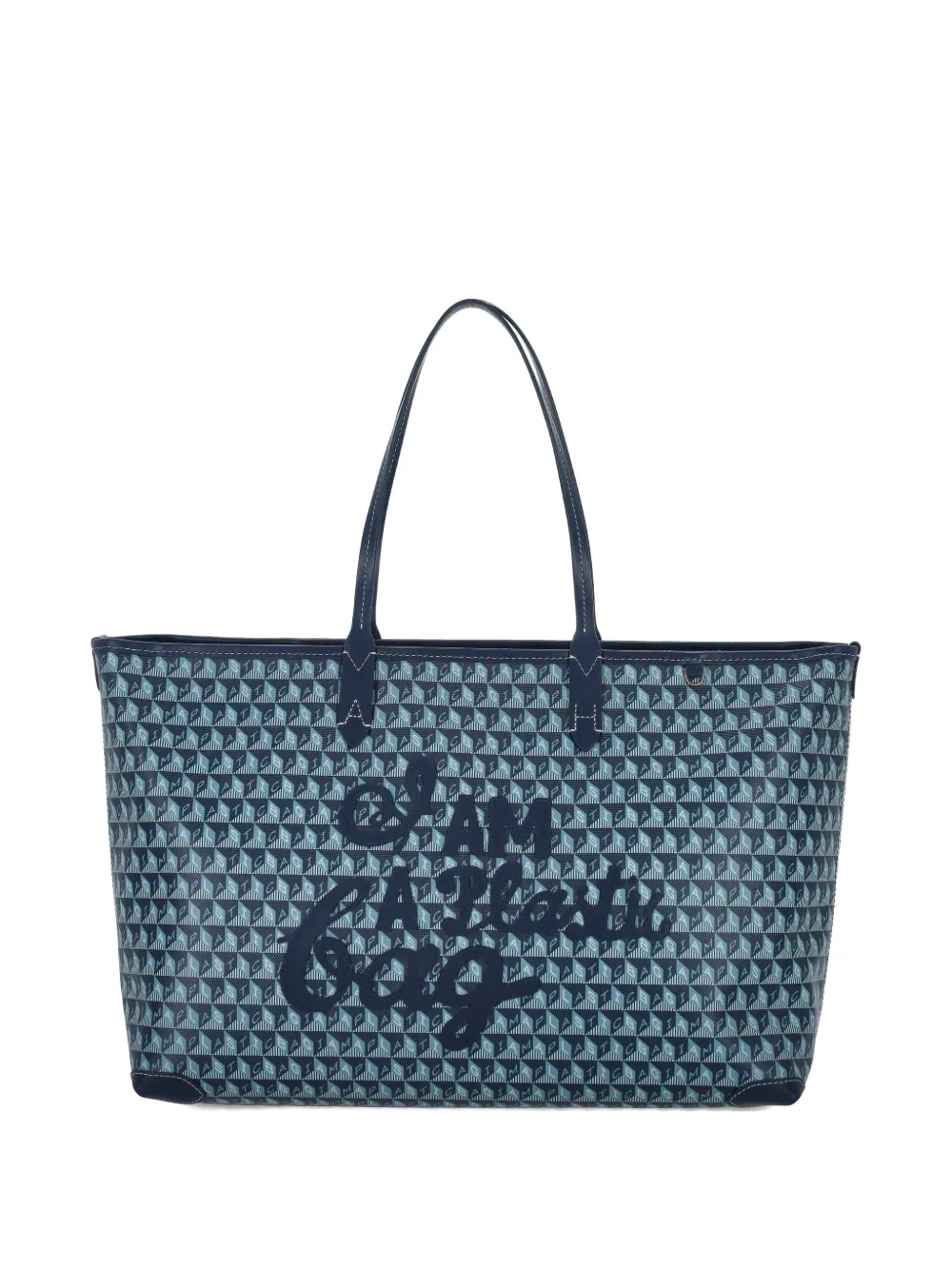 Сумка на плечо с принтом Anya Hindmarch, синий
Сумка на плечо с принтом Anya Hindmarch, синий