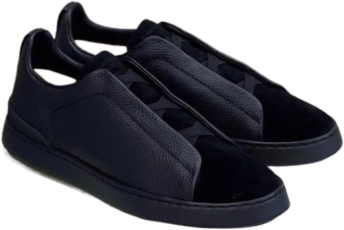 Мужские слипоны для скейтборда на платформе, повседневные кроссовки, дизайн с контрастными цветами, массивная подошва, увеличение роста, удобная обувь-лоферы Azttoztto, черный
Мужские слипоны для скейтборда на платформе, повседневные кроссовки, дизайн с контрастными цветами, массивная подошва, увеличение роста, удобная обувь-лоферы Azttoztto, черный