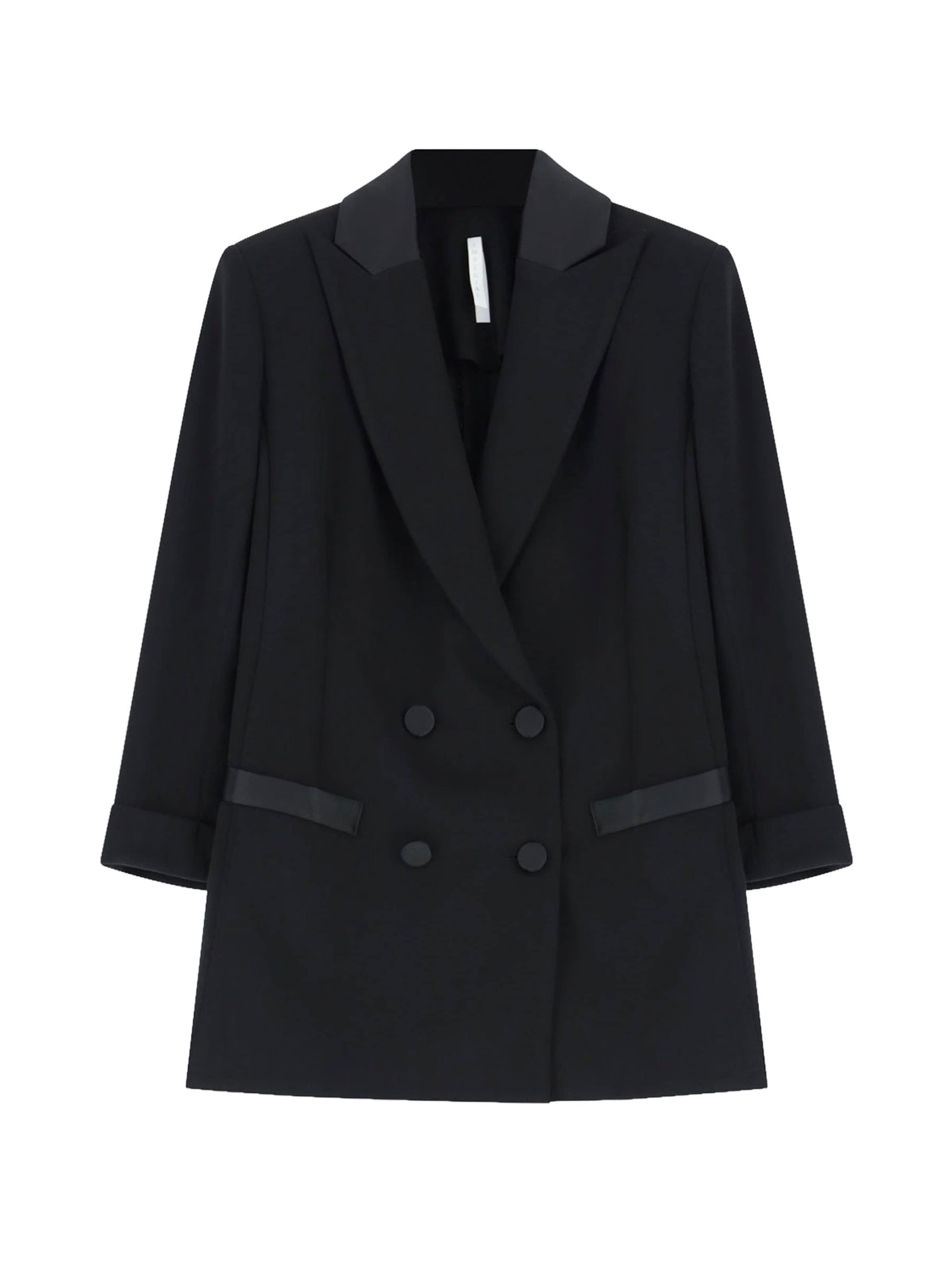 IMPERIAL Блейзер 'GIACCA DOPPIOPETTO 3/4' в черном цвете
IMPERIAL Блейзер 'GIACCA DOPPIOPETTO 3/4' в черном цвете