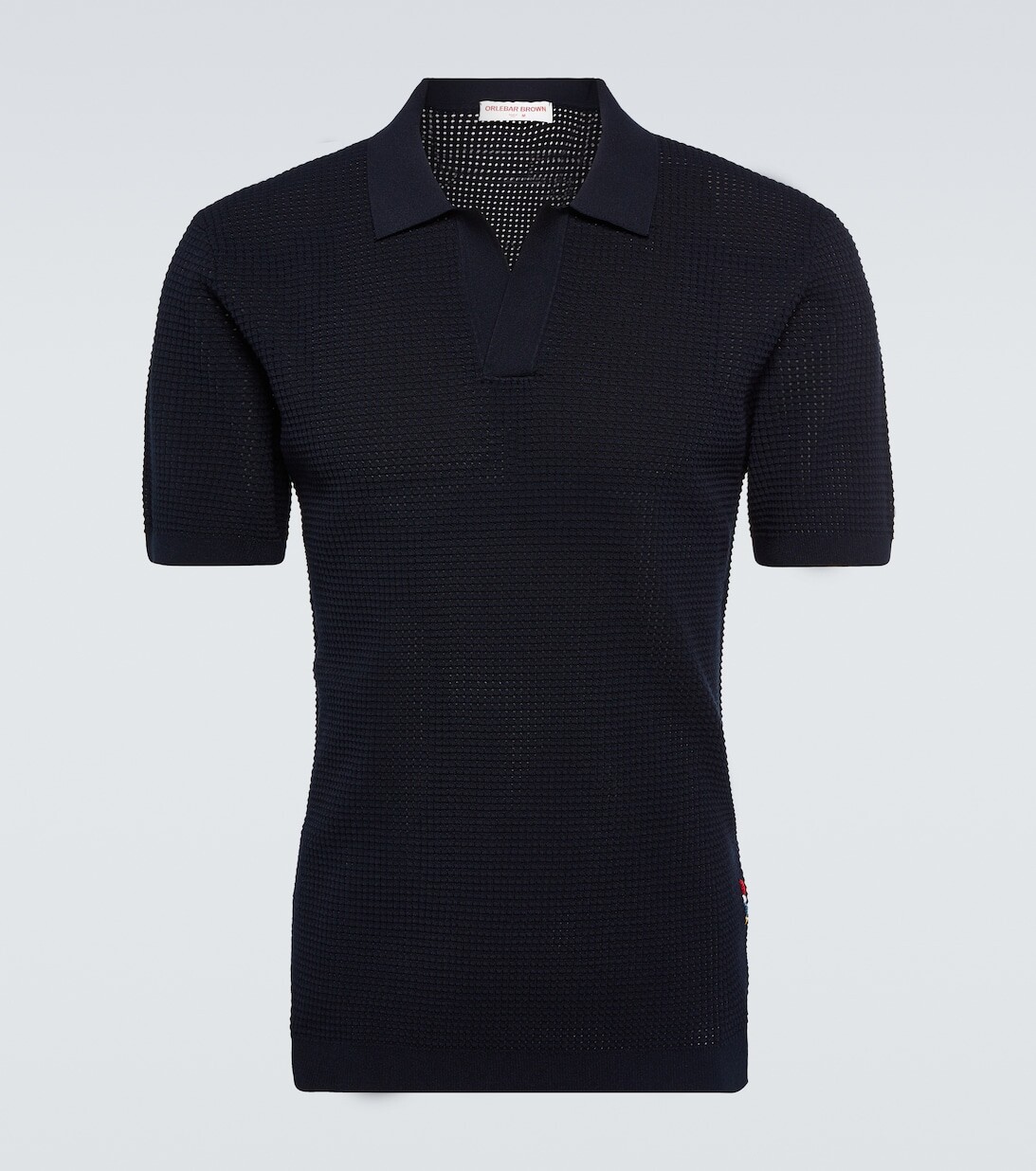 Трикотажная рубашка-поло Roddy Orlebar Brown, синий
Трикотажная рубашка-поло Roddy Orlebar Brown, синий