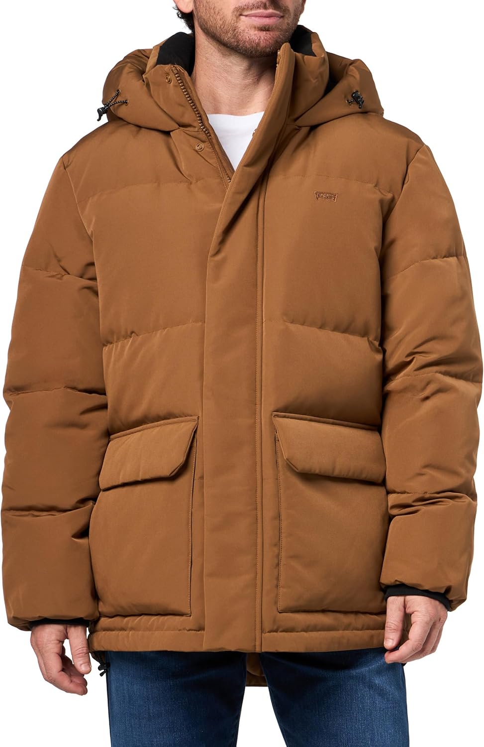 Мужская стеганая куртка-парка Levi's, New Worker Brown
Мужская стеганая куртка-парка Levi's, New Worker Brown