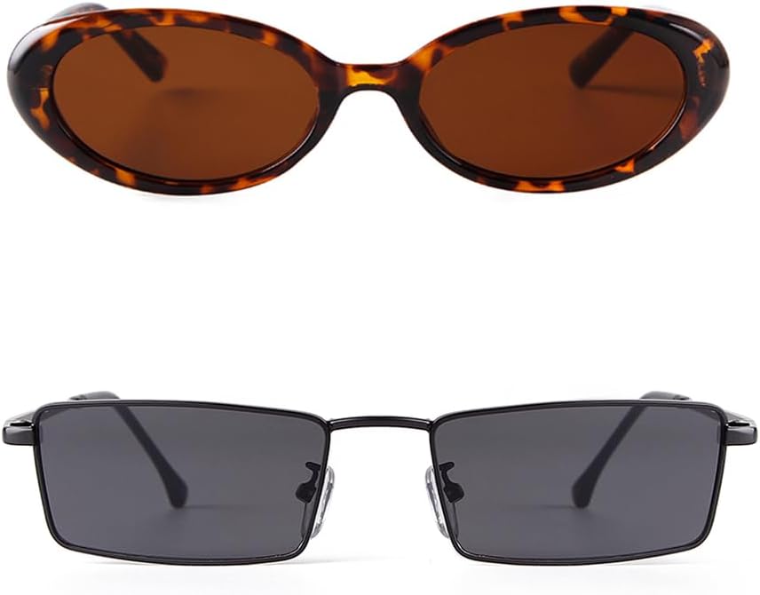 Солнцезащитные очки в стиле ретро 90-х, маленькие овальные, для женщин, маленькие узкие прямоугольные солнцезащитные очки для женщин и мужчин Laurinny, Black, Brown, Gold, Grey, Blue
Солнцезащитные очки в стиле ретро 90-х, маленькие овальные, для женщин, маленькие узкие прямоугольные солнцезащитные очки для женщин и мужчин Laurinny, Black, Brown, Gold, Grey, Blue