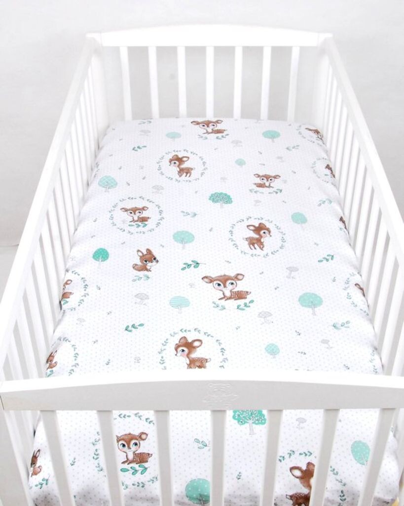 Простыня BABYLUX 70 x 140 см. Детская простыня из хлопка для кроватки 120. Лесной олень
Простыня BABYLUX 70 x 140 см. Детская простыня из хлопка для кроватки 120. Лесной олень