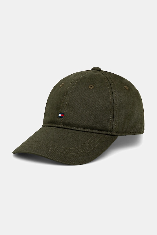 Хлопковая бейсболка Tommy Hilfiger, зеленый
Хлопковая бейсболка Tommy Hilfiger, зеленый