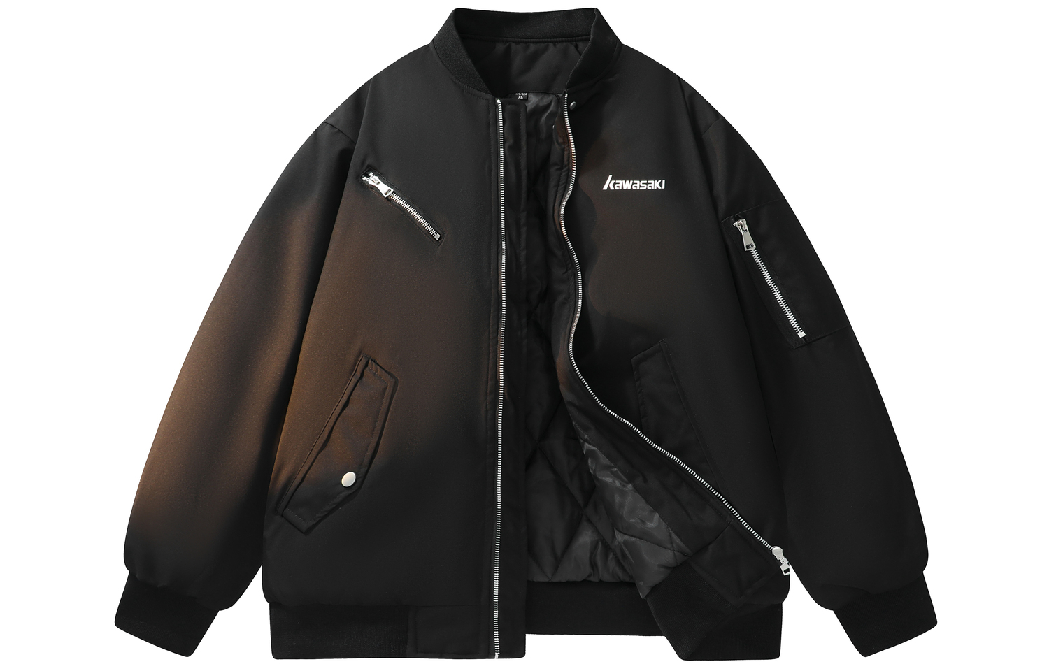 Kawasaki Куртка Unisex, Black (Padded)
Kawasaki Куртка Unisex, Black (Padded)