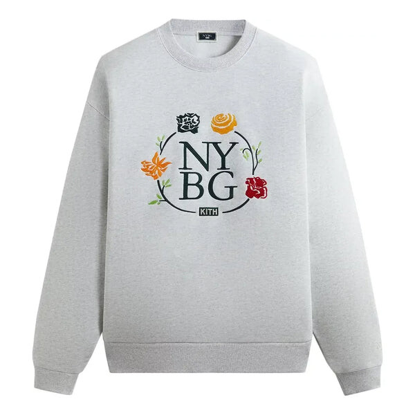 Толстовка ss24 x new york botanical garden logo nelson crewneck 'light heather grey' Kith, серый 
Толстовка ss24 x new york botanical garden logo nelson crewneck 'light heather grey' Kith, серый