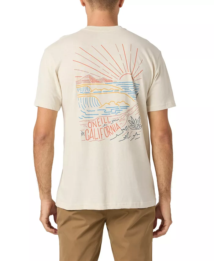 Мужская футболка с коротким рукавом Marathon O'Neill, коричневый
Мужская футболка с коротким рукавом Marathon O'Neill, коричневый