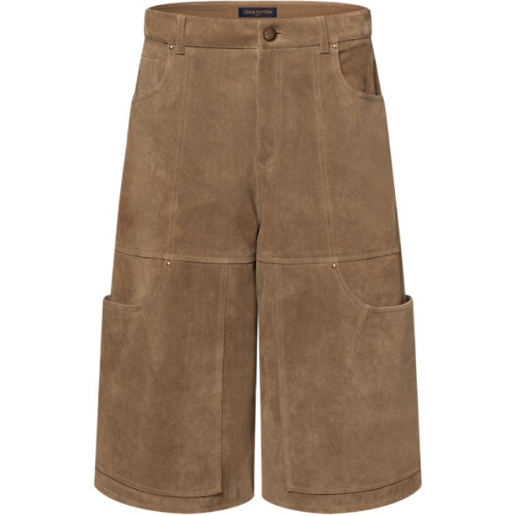 Рабочие шорты из замши LOUIS VUITTON, хаки
Рабочие шорты из замши LOUIS VUITTON, хаки