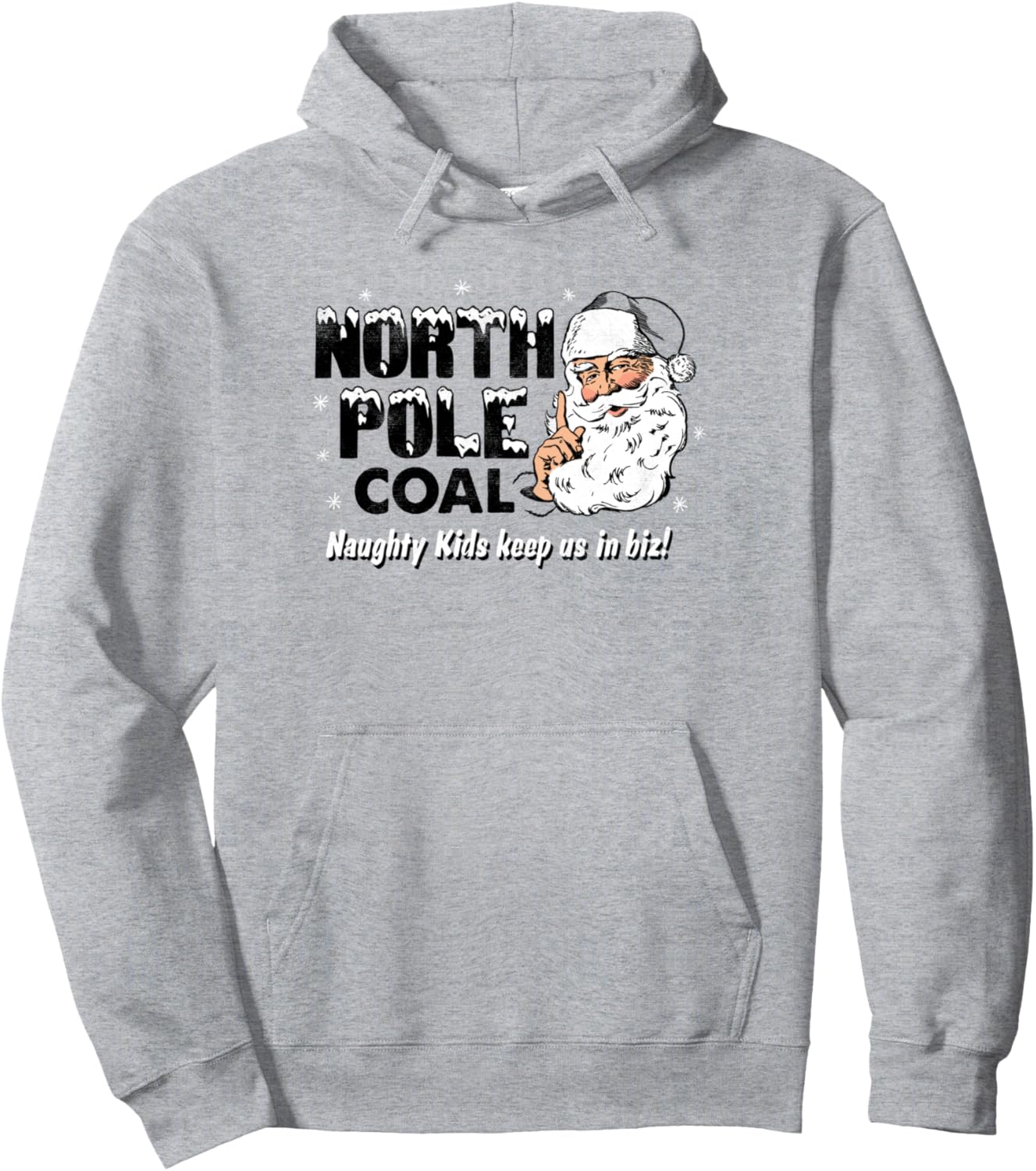 Модная толстовка с капюшоном в стиле «Северный полюс: уголь, Рождество, Санта-Клаус» Trendy Apparel, серый
Модная толстовка с капюшоном в стиле «Северный полюс: уголь, Рождество, Санта-Клаус» Trendy Apparel, серый