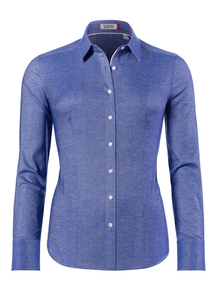 Блуза Vincenzo Boretti leicht tailliert, синий
Блуза Vincenzo Boretti leicht tailliert, синий