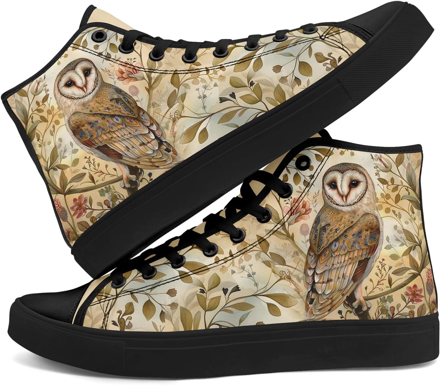 Кроссовки на высокой подошве для женщин AWSOLE из холщовой ткани с принтом для мужчин с милыми лесными животными, легкие, дышащие, стильные, плоские, повседневные shoes, черный/оранжевый/коричневый/бежевый
Кроссовки на высокой подошве для женщин AWSOLE из холщовой ткани с принтом для мужчин с милыми лесными животными, легкие, дышащие, стильные, плоские, повседневные shoes, черный/оранжевый/коричневый/бежевый