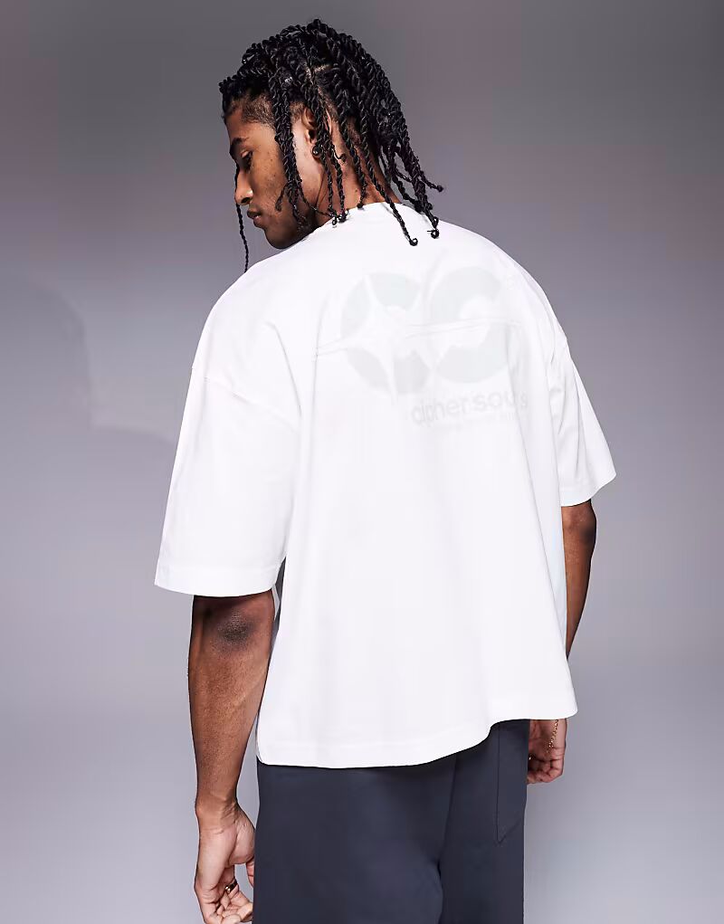 Футболка свободного кроя ASOS DESIGN свободного кроя с уличной графикой белого цвета
Футболка свободного кроя ASOS DESIGN свободного кроя с уличной графикой белого цвета