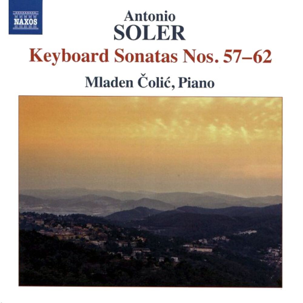 Диск CD Keyboard Sonatas Nos. 57-62 - Antonio Soler
Диск CD Keyboard Sonatas Nos. 57-62 - Antonio Soler