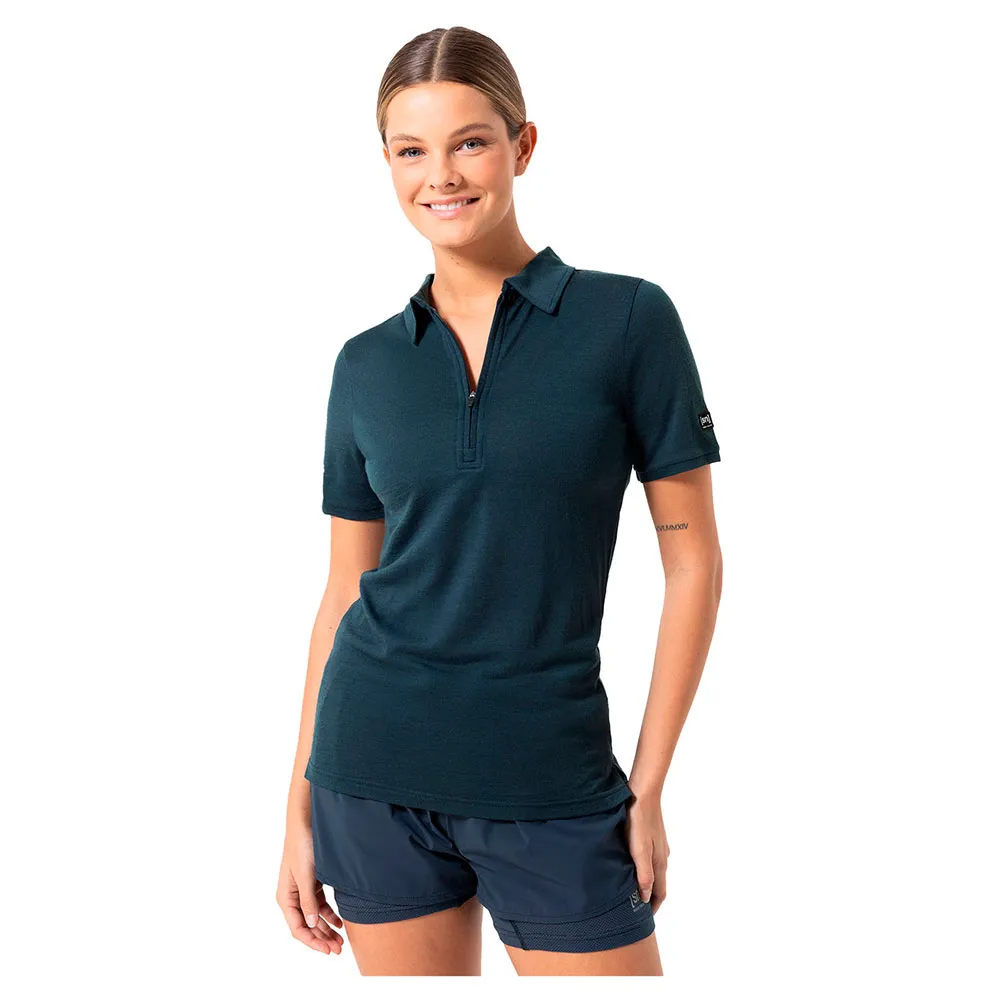 Поло с коротким рукавом Super.natural Zip, синий
Поло с коротким рукавом Super.natural Zip, синий