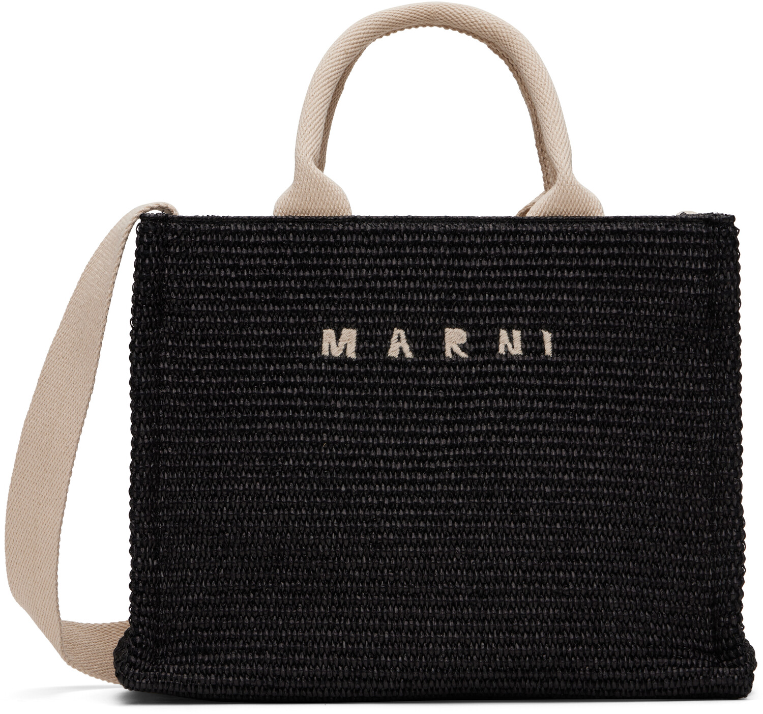 Маленькая сумка-тоут черного цвета с эффектом рафии Marni, Черный, Маленькая сумка-тоут черного цвета с эффектом рафии Marni
Маленькая сумка-тоут черного цвета с эффектом рафии Marni, Черный, Маленькая сумка-тоут черного цвета с эффектом рафии Marni