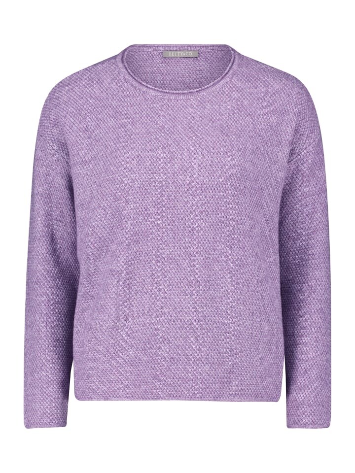 Пуловер BETTY & CO Strickpullover mit Rundhalsausschnitt, цвет Pastel Crocus Melange
Пуловер BETTY & CO Strickpullover mit Rundhalsausschnitt, цвет Pastel Crocus Melange