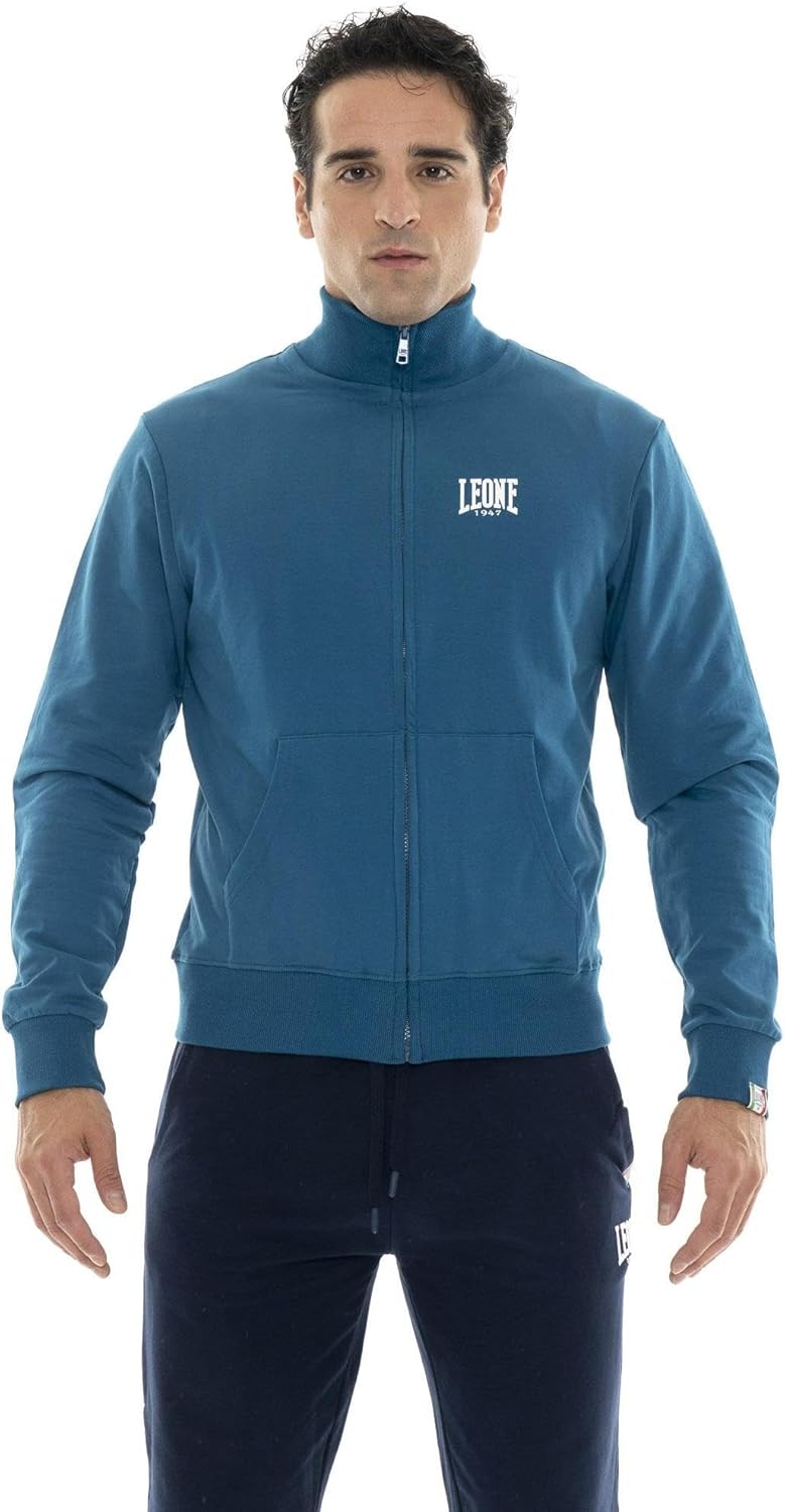 Мужская толстовка на молнии Leone 1947 Apparel Basic Small Logo, синий
Мужская толстовка на молнии Leone 1947 Apparel Basic Small Logo, синий
