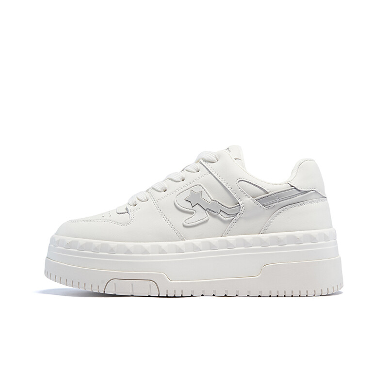 Кеды, обувь для скейтбординга женская низкая St&Sat, серебряный
Кеды, обувь для скейтбординга женская низкая St&Sat, серебряный