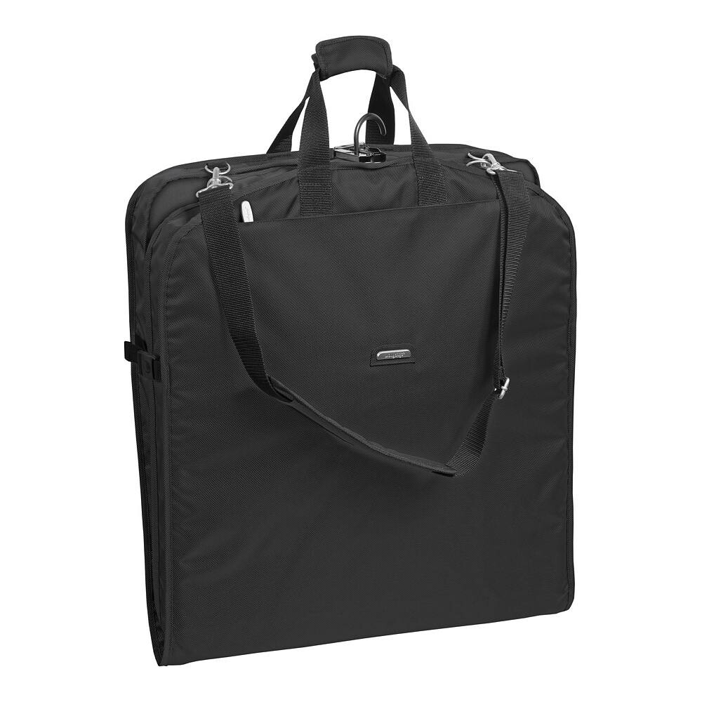 WallyBags Дорожная сумка для одежды премиум-класса 42 дюйма с плечевым ремнем и двумя большими карманами, черный
WallyBags Дорожная сумка для одежды премиум-класса 42 дюйма с плечевым ремнем и двумя большими карманами, черный