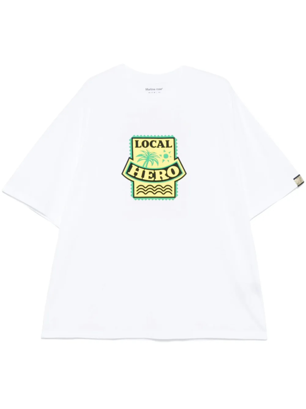 Martine Rose футболка с круглым вырезом, белый
Martine Rose футболка с круглым вырезом, белый