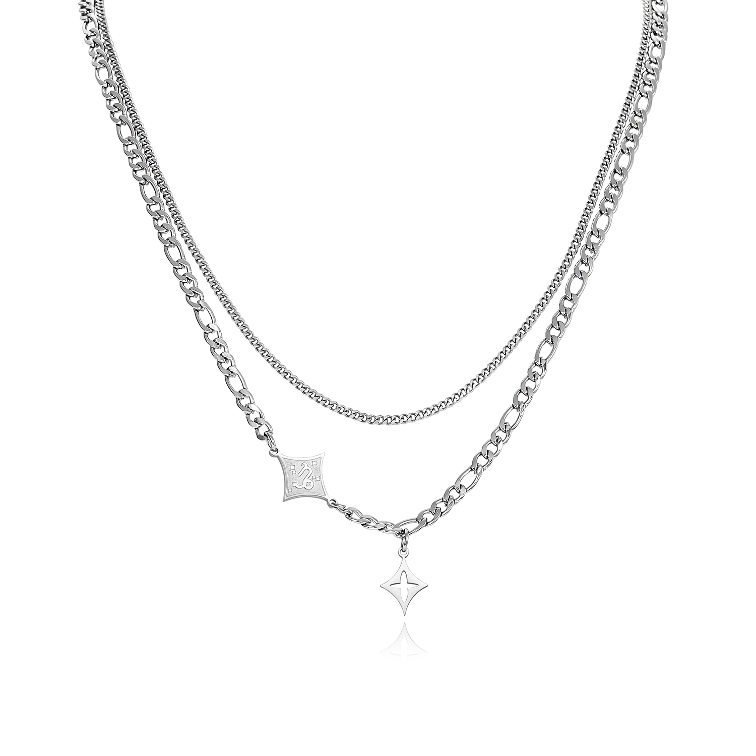 Титановая стальная многослойная цепь Unisex Zeroline, Sturdy Willpower-Capricorn
Титановая стальная многослойная цепь Unisex Zeroline, Sturdy Willpower-Capricorn