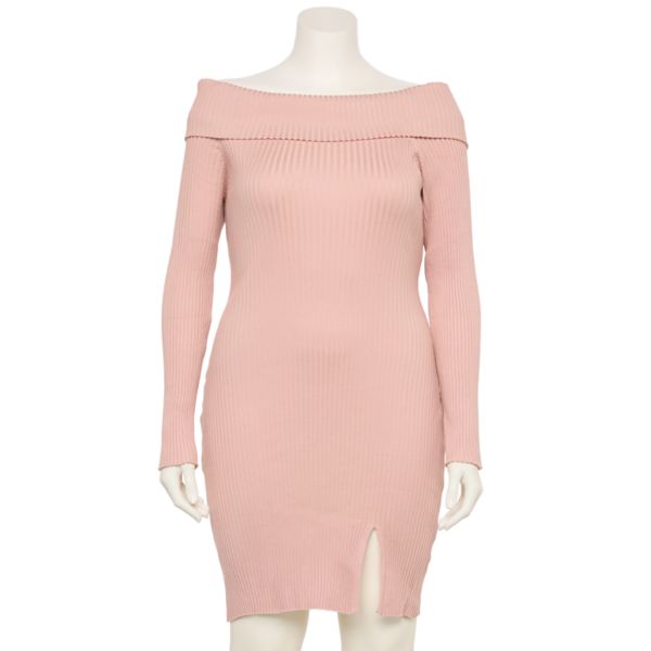 Юниорское мини-платье с длинным рукавом и воротником Marilyn больших размеров Madden Girl, цвет light pink
Юниорское мини-платье с длинным рукавом и воротником Marilyn больших размеров Madden Girl, цвет light pink