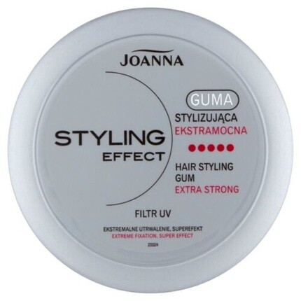 Joanna Styling Effect Экстрасильная резинка для укладки волос, 100 г, New2
Joanna Styling Effect Экстрасильная резинка для укладки волос, 100 г, New2
