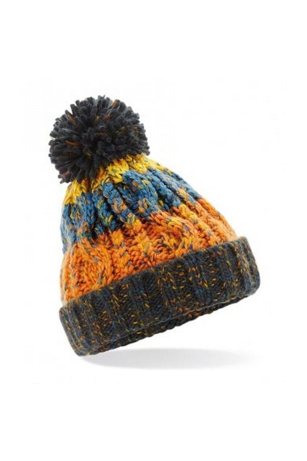 Шапка с помпоном «Штопор» Beechfield, мультиколор
Шапка с помпоном «Штопор» Beechfield, мультиколор