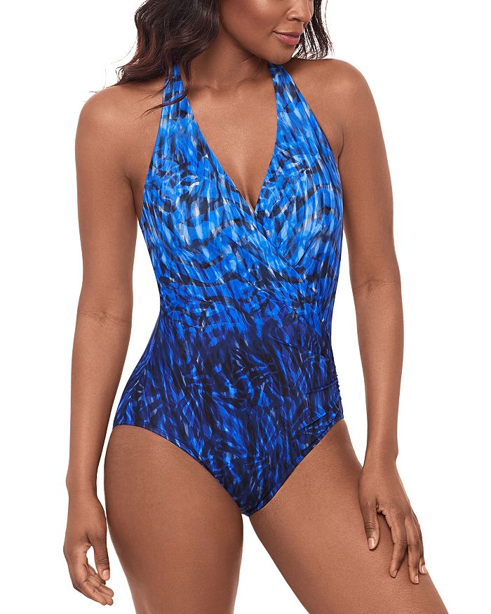 Paka Mayan Wrapsody One Piece Swimsuit Miraclesuit, синий
Paka Mayan Wrapsody One Piece Swimsuit Miraclesuit, синий