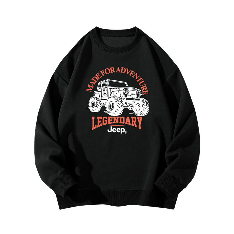 Детская толстовка Jeep, черный
Детская толстовка Jeep, черный