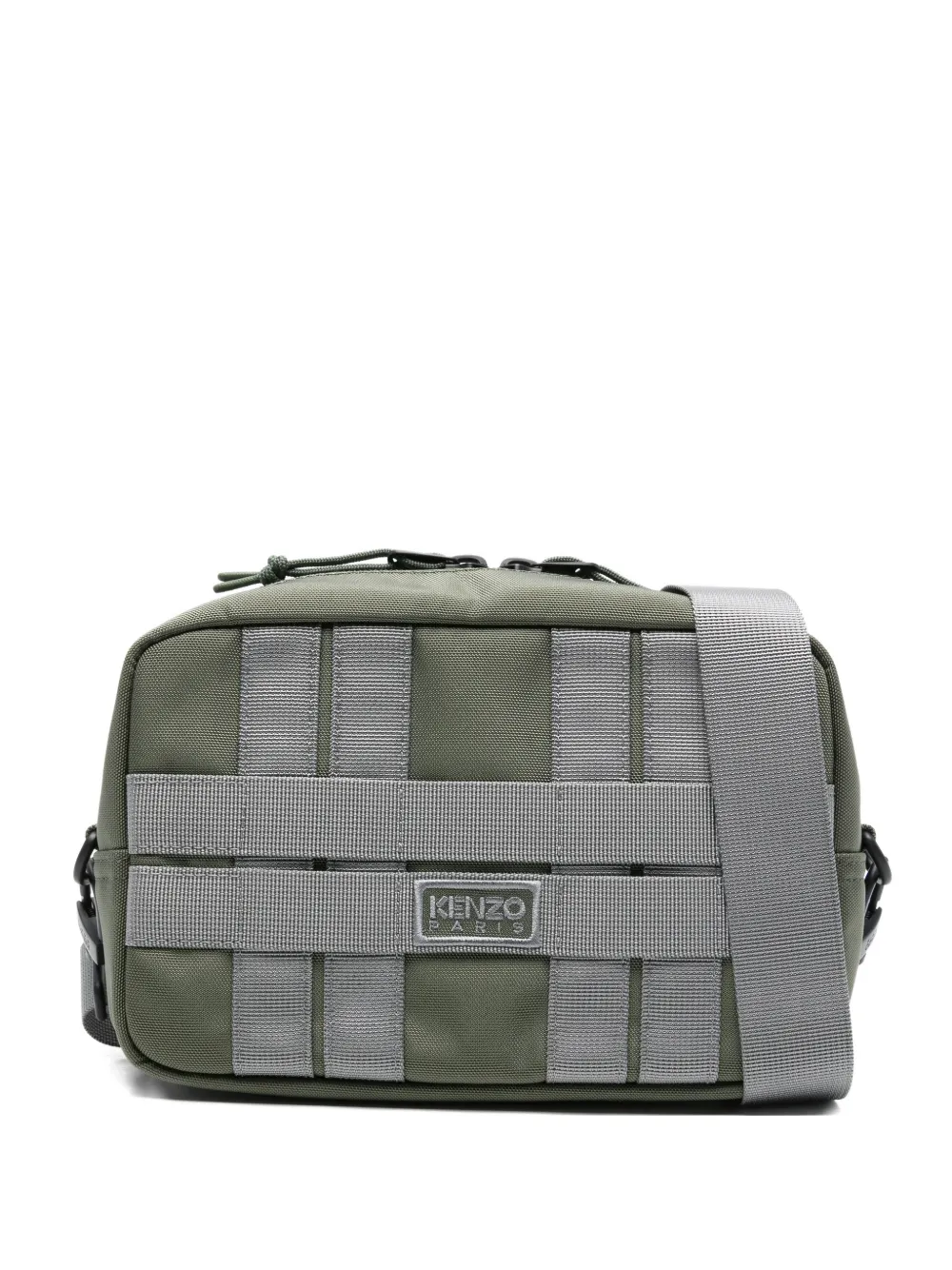 Плечевая сумка с ремнем из тесьмы Kenzo, зеленый
Плечевая сумка с ремнем из тесьмы Kenzo, зеленый