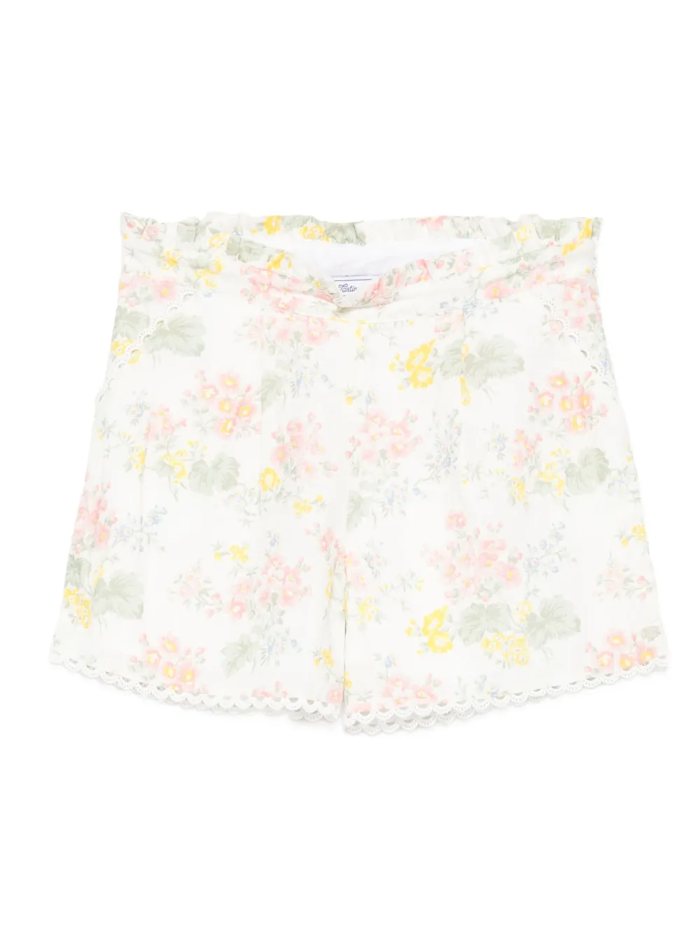 Шорты с цветочным принтом и кружевной отделкой Tartine Et Chocolat, белый
Шорты с цветочным принтом и кружевной отделкой Tartine Et Chocolat, белый