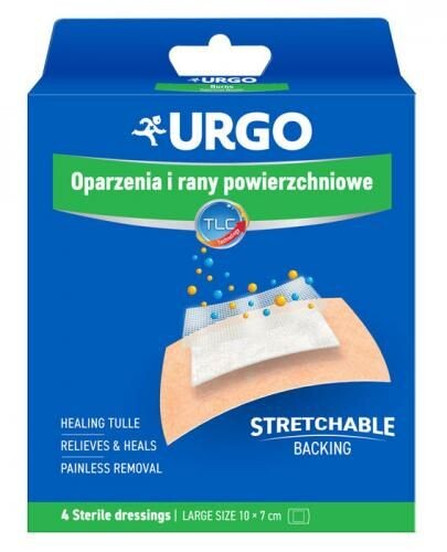 Стерильные повязки Urgo Oparzenia i Rany Powierzchniowe, 4 шт
Стерильные повязки Urgo Oparzenia i Rany Powierzchniowe, 4 шт