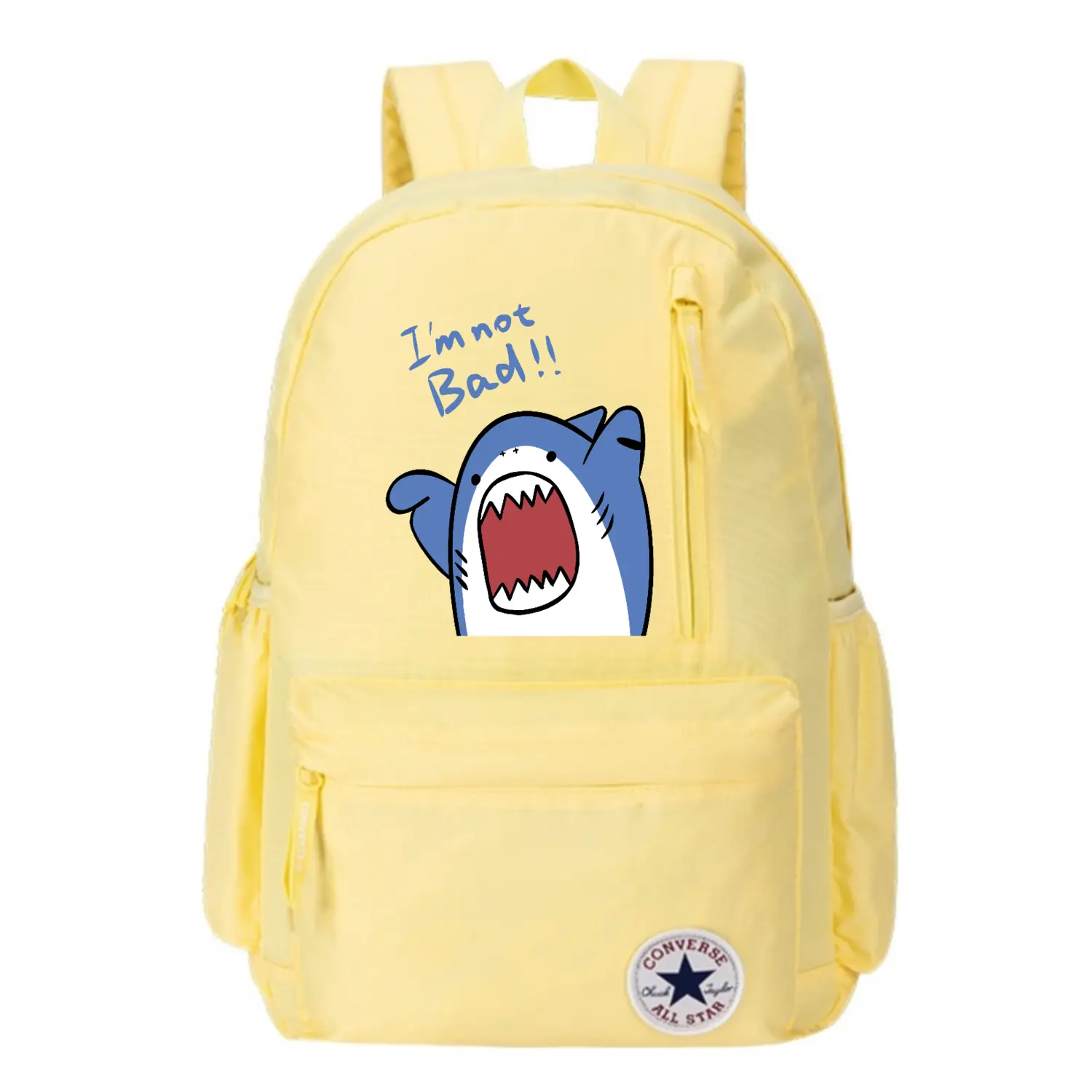 Converse Полиэстеровый рюкзак унисекс яично-желтый, Shark 
Converse Полиэстеровый рюкзак унисекс яично-желтый, Shark