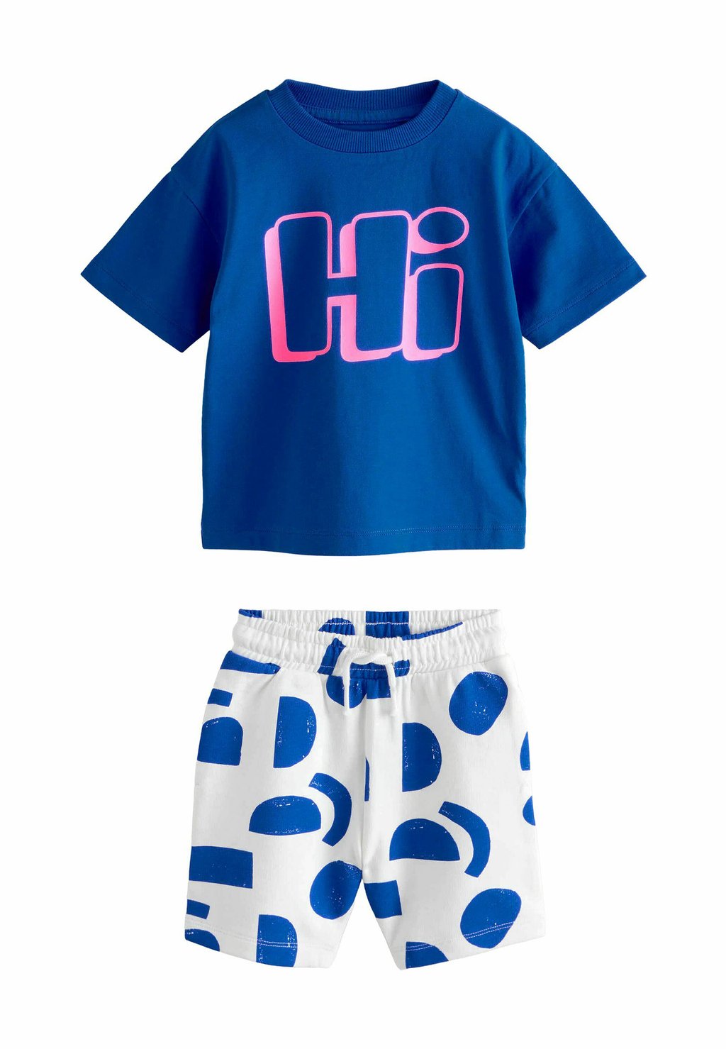 Футболка с принтом SET Next, синий 
Футболка с принтом SET Next, синий